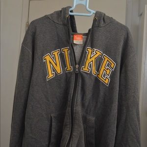Nike Athletic  Dept Zip up sweater